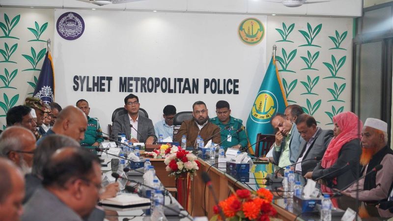 সিলেটে কোন ভাঙচুর-অগ্নিসংযোগ হবে না: এসএমপিতে সমন্বয়করা